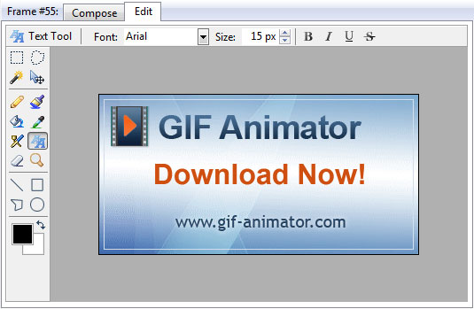 GIF image editor